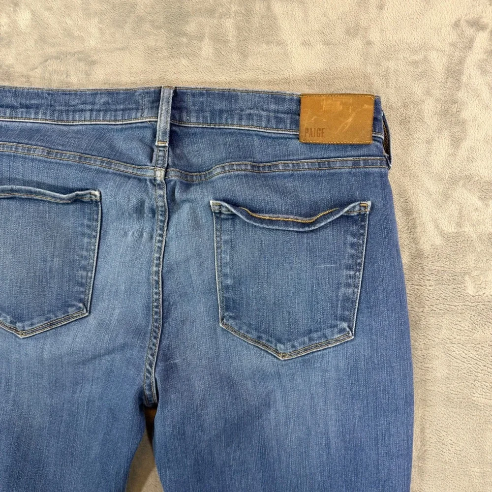 Paige‎ Federal Slim Straight Jeans Men's Size 34x32 Blue Denim Pants